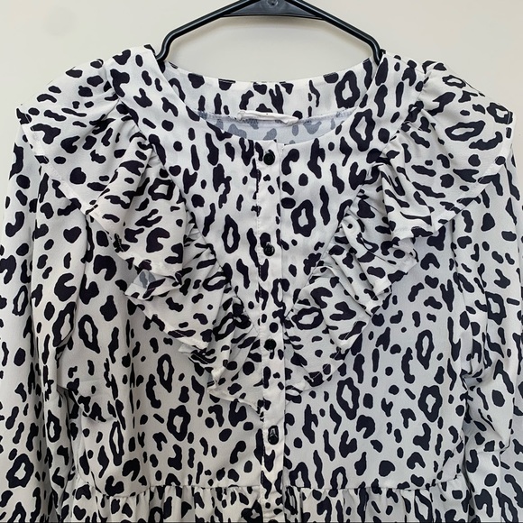 Leopard Print Dress - Picture 2 of 8